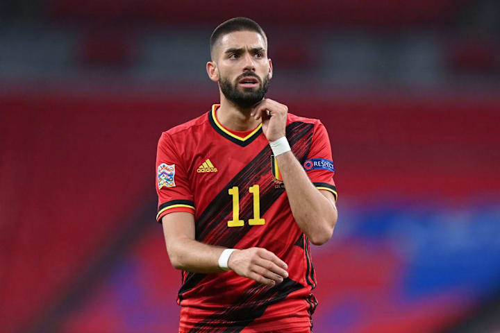 Carrasco con Bélgica 