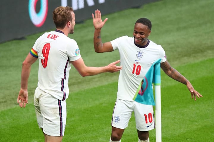 Harry Kane, Raheem Sterling