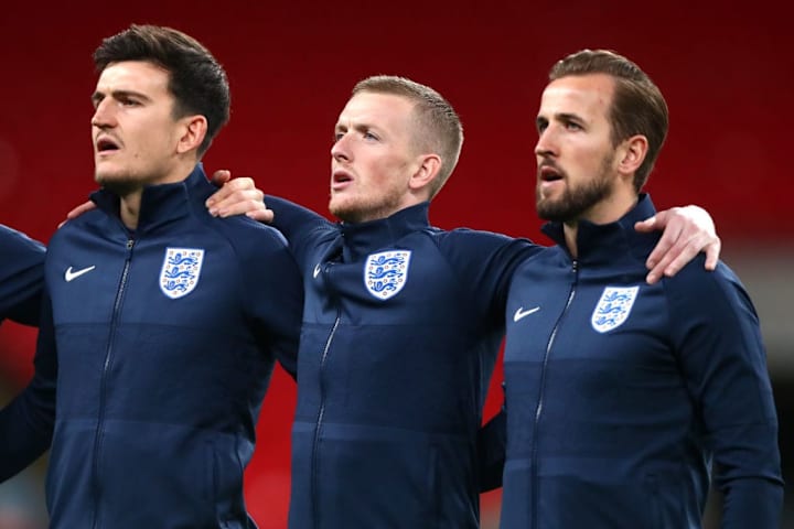 Harry Kane, Jordan Pickford, harry maguire