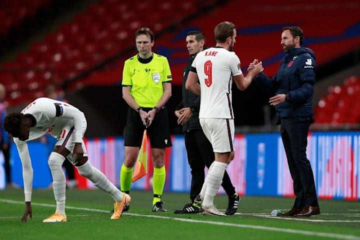 Harry Kane, Gareth Southgate Harry Kane, Gareth Southgate