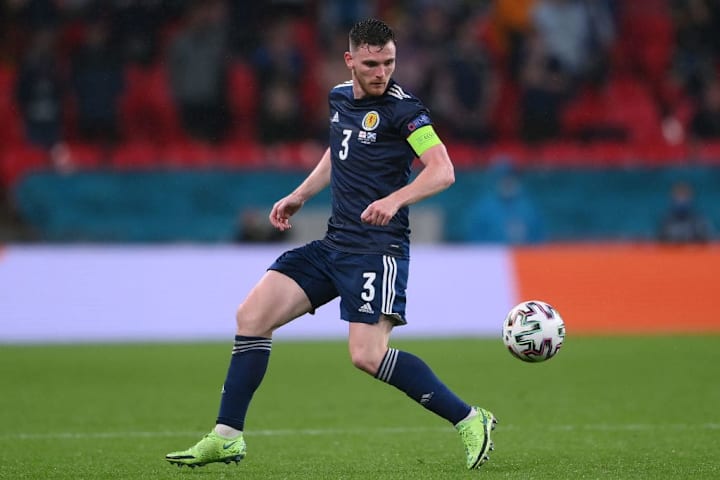 Andrew Robertson Escócia Eurocopa Liverpool