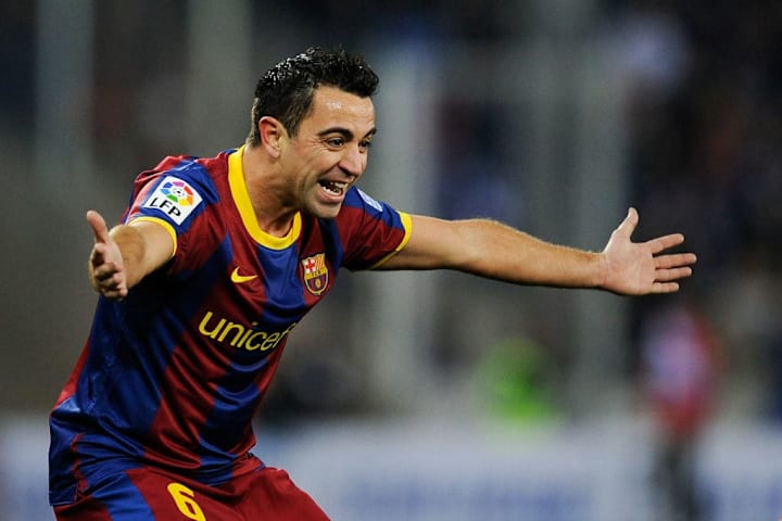 Xavi fue tercero en el Balón de Oro 2010