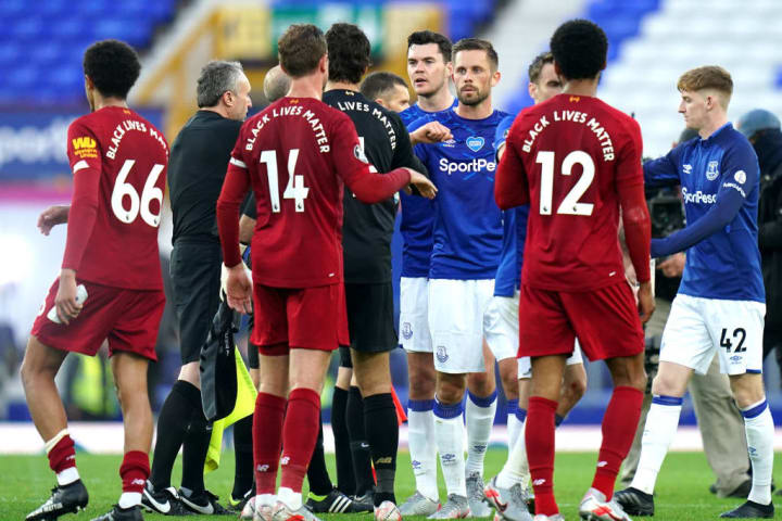 Authorities allowed the Merseyside derby to be played at Goodison Park