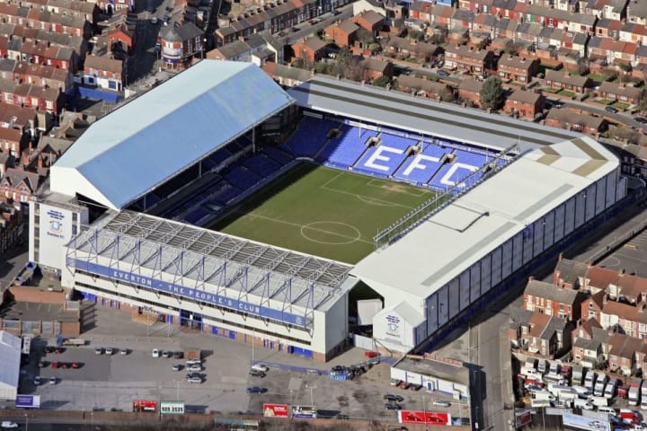 Everton Football Club's Goodison Park Ground Everton Football Club's Goodison Park Ground