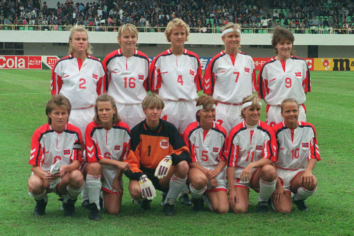 Riise won the Women's World Cup with Norway in 1995