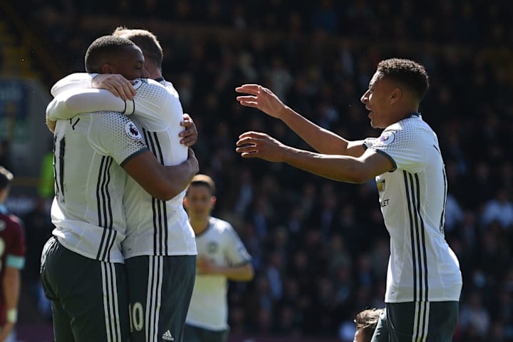 Martial delivered at Burnley with a goal and an assist