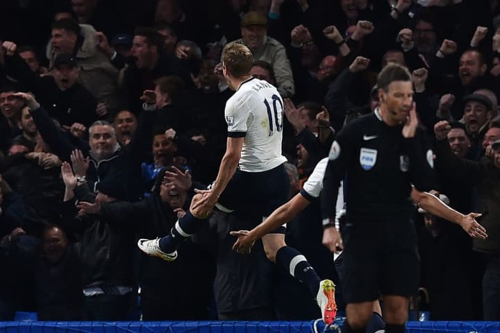 Kane's goal against Chelsea secured his first Golden Boot