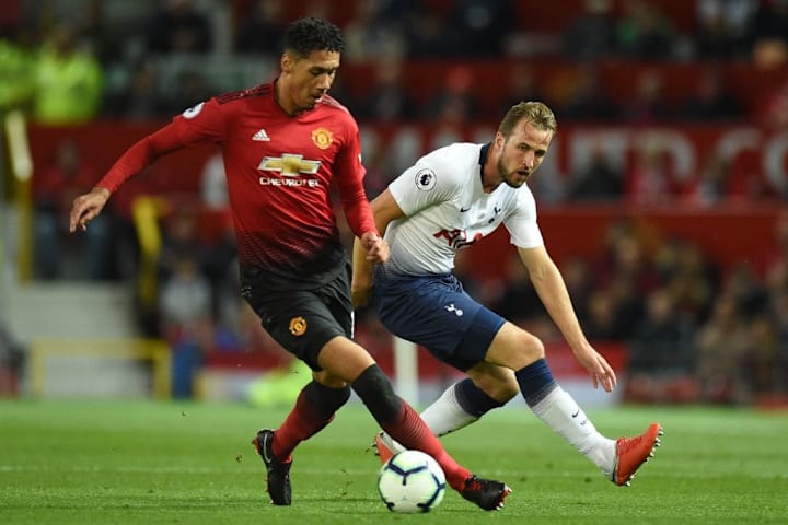Kane face à Manchester United, le 27 août 2018 