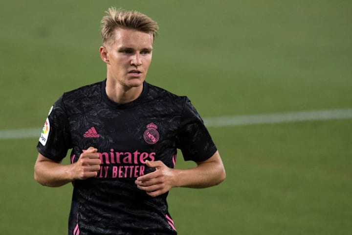 Martin Odegaard ha regresado al Real Madrid