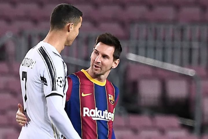 Cristiano Ronaldo y Leo Messi