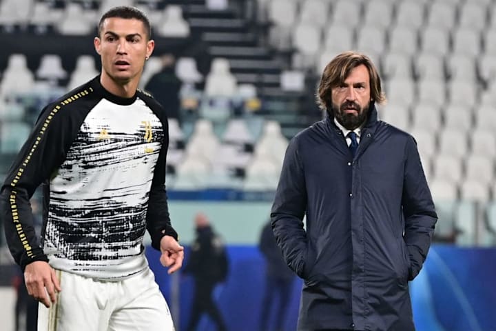 Cristiano Ronaldo e Andrea Pirlo, Juve