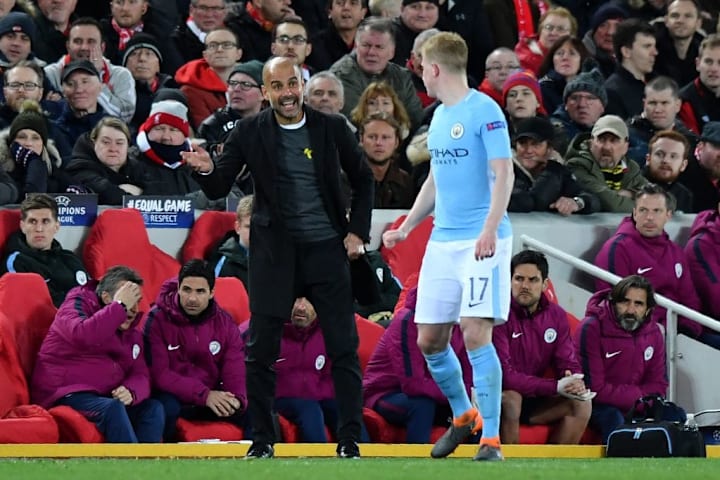 A bid to thwart a dangerous Liverpool side failed dramatically in 2018 as Gaurdiola bowed out once more in the last eight