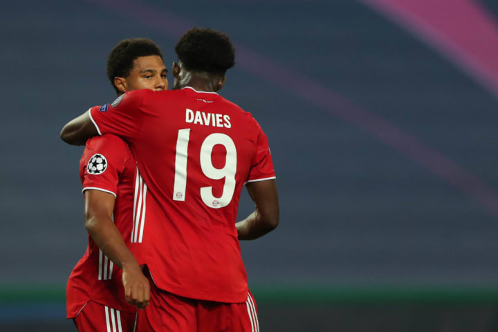 The dynamic between Serge Gnabry and Alphonso Davies down Bayern's left is perfect