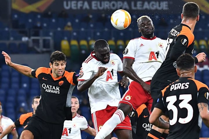 Fazio in Roma-CSKA Sofia