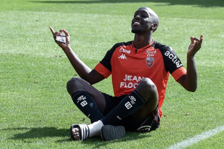 Yoane Wissa est le meilleur buteur du FC Lorient cette saison. 