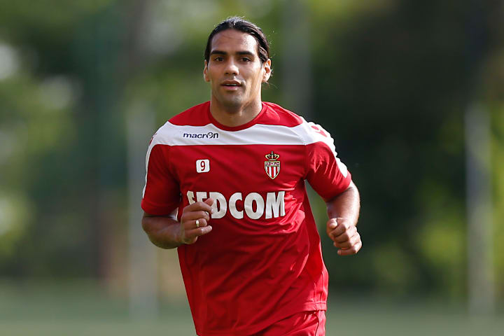Falcao recién llegado a Mónaco