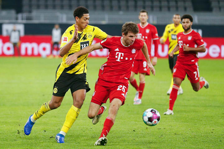 Dortmund y Bayern se enfrentaron por el liderato