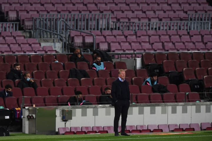 Koeman ha lamentado la ausencia de público en su primer Clásico como entrenador