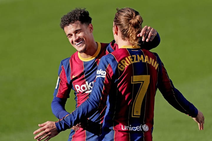 Antoine Griezmann, Coutinho