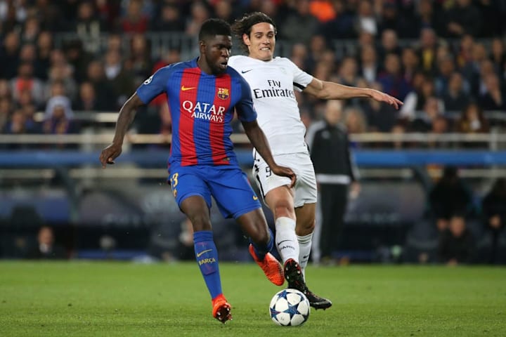 Umtiti, Barcelona, PSG, Champions League