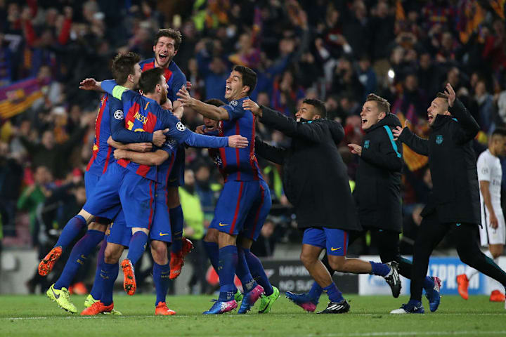 Jordi Alba, Barcelona, PSG, Champions League