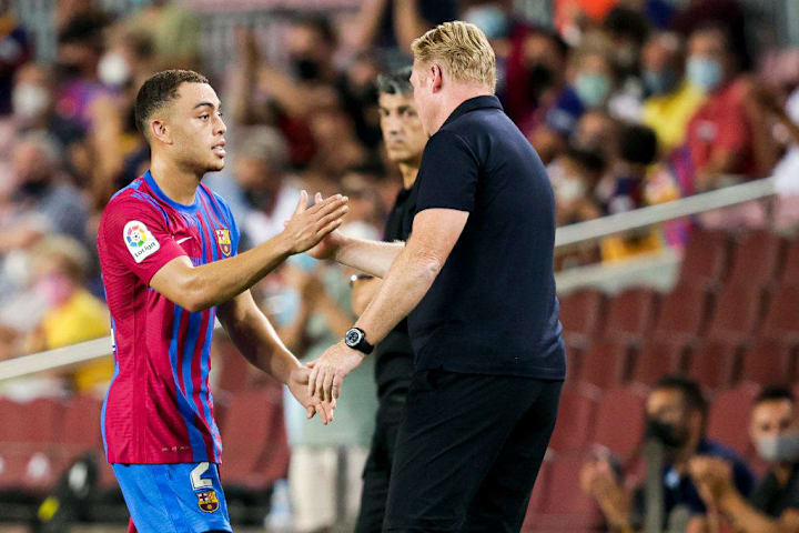 Ronald Koeman, Sergino Dest