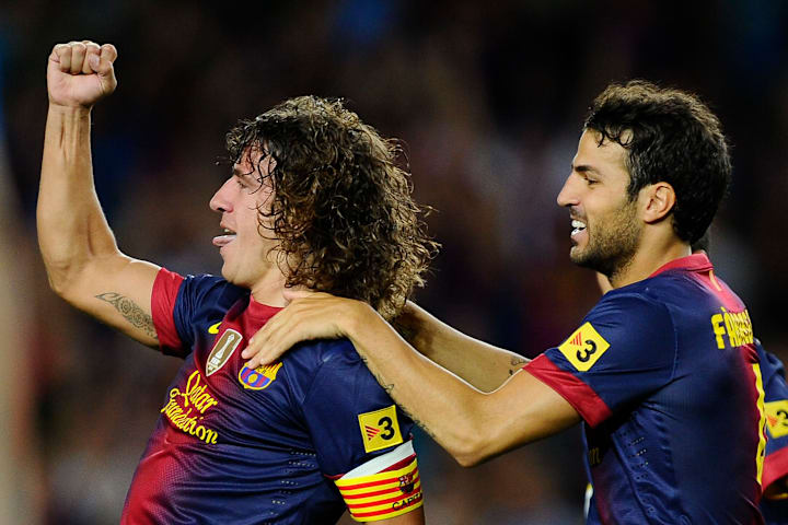 Carles Puyol, Cesc Fabregas