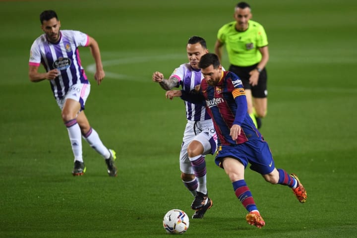 Roque Mesa, Lionel Messi