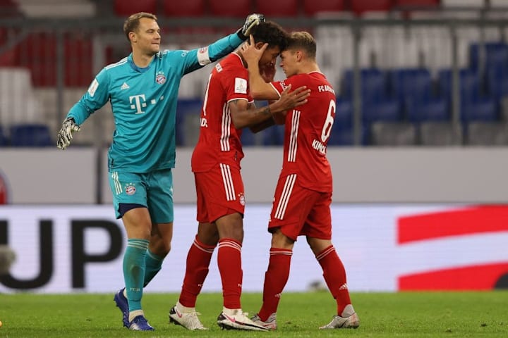 Christopher Richards, Joshua Kimmich, Manuel Neuer