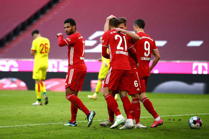 Lucas Hernandez, Joshua Kimmich, Serge Gnabry