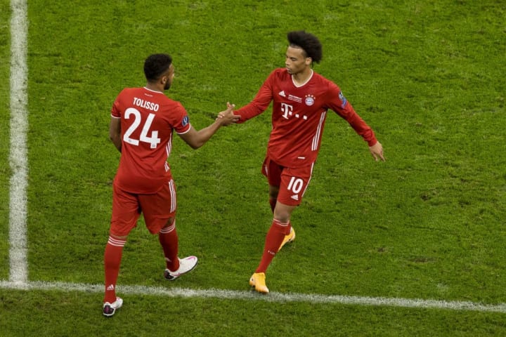 Tolisso featured for Bayern