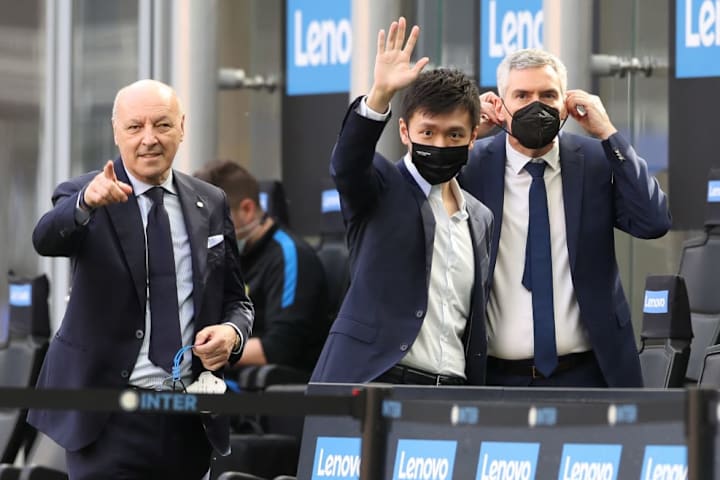 Giuseppe Marotta, Steven Zhang, Alessandro Antonelli