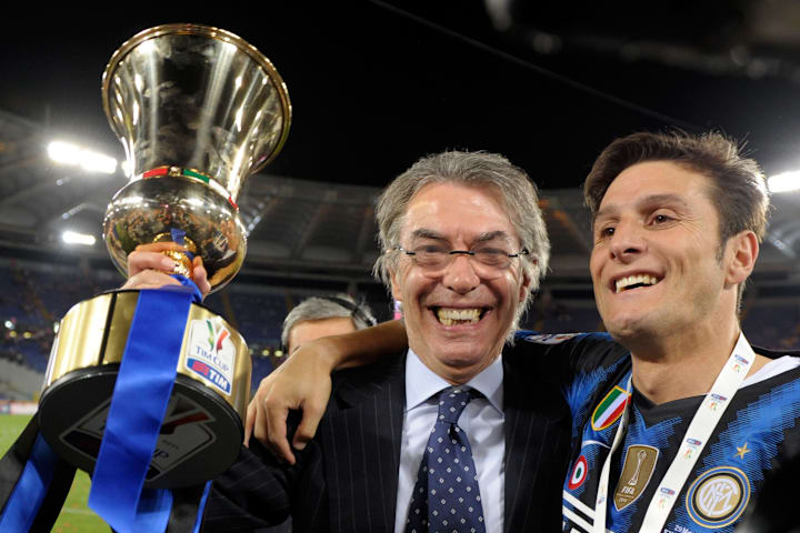 Massimo Moratti, Javier Zanetti