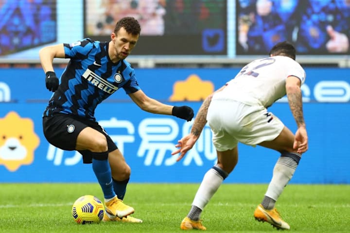 Perisic in azione
