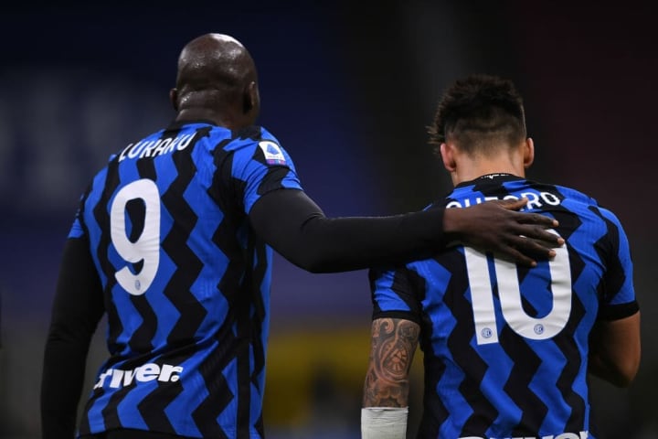 Lautaro Martinez, Romelu Lukaku