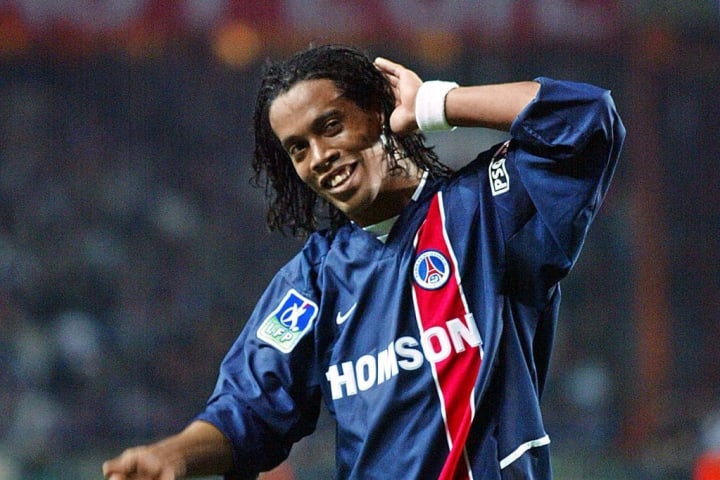 Ronaldinho sempat bersinar di Prancis sebelum pindah ke Barcelona.