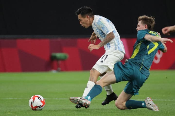 FOOTBALL-OLY-2020-2021-TOKYO-ARG-AUS