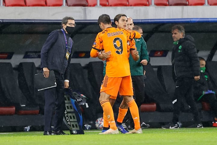 Alvaro Morata e Paulo Dybala, Juve
