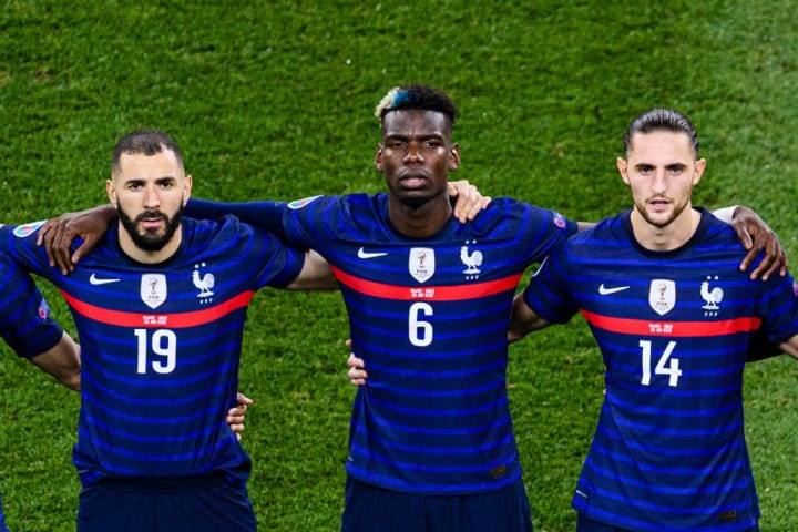 Karim Benzema, Paul Pogba, Adrien Rabiot