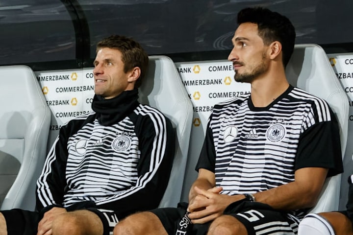 Brehme fordert eine Rückkehr von Müller (l.), Hummels (r.) und Boateng