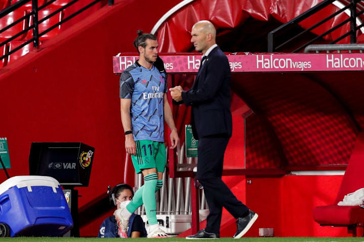 Gareth Bale y Zinedine Zidane