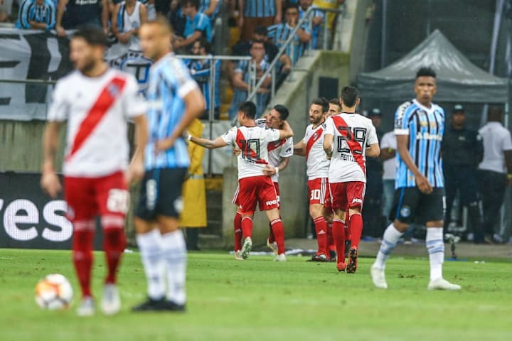 Gonzalo Martinez Grêmio River Plate Libertadores Semifinal 2018