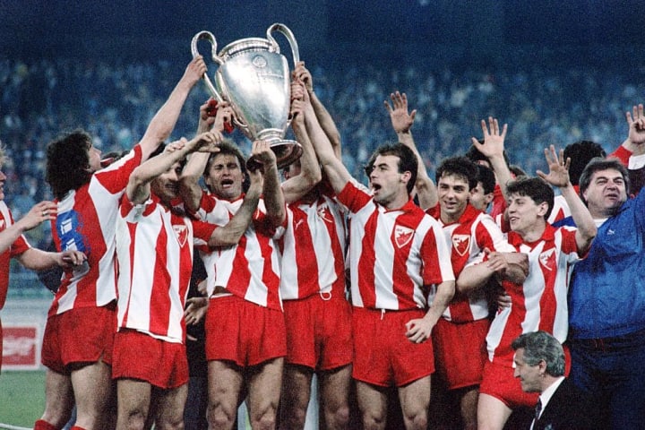 El Estrella Roja fue en 1991 el primer Yugoslavo en ganar la Copa de Europa