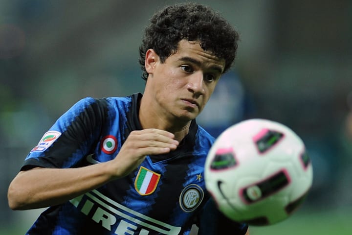 Inter Milan Brazilian midfielder Philipp