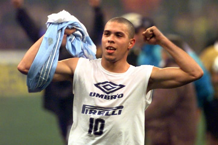 Ronaldo had replaced Alan Shearer as the world's most expensive player in 1997