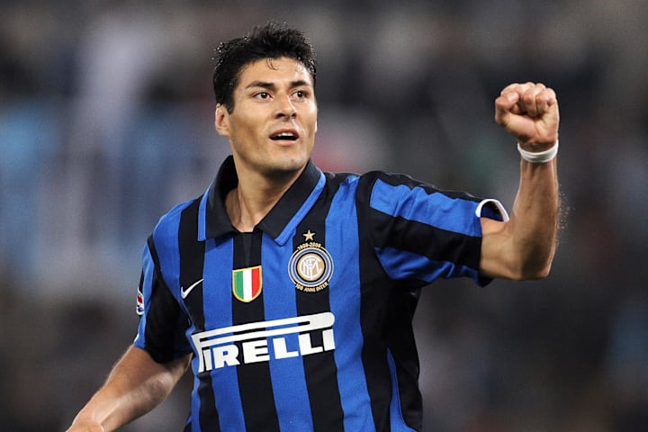 Julio Cruz in maglia nerazzurra