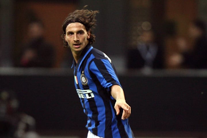 Inter Milan's Swedish forward Zlatan Ibr