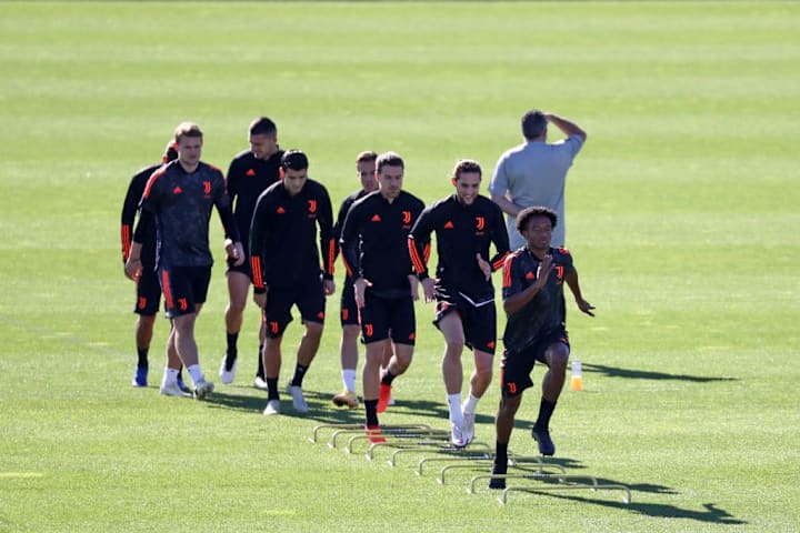Juventus - Press Conference And Training Session