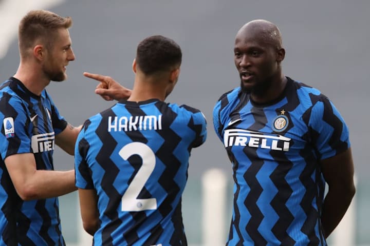 Romelu Lukaku, Achraf Hakimi, Milan Skriniar