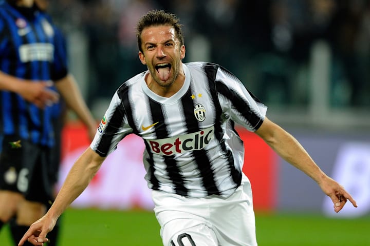 Juventus-Inter, la firma di Del Piero